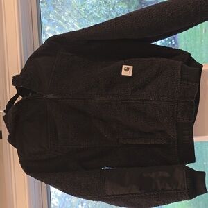 Carhartt Black Fleece Hooded Jacket
